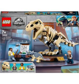 Lego Jurassic World - La Mostra Del Fossile Di Dinosauro T. Rex