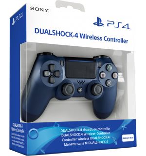 Controller DualShock 4 V2 (PS4, Midnight Blue)