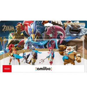 Amiibo The Legend Of Zelda BOTW - 4 Campioni