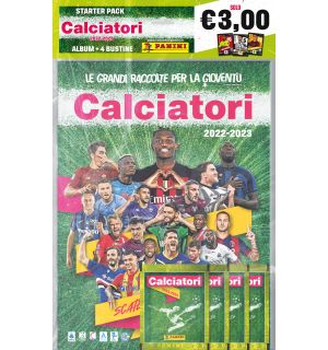 Calciatori 2022-23 - Starter pack (Album + 4 Bustine)