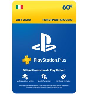 Ricarica Portafoglio PlayStation Store EUR 60