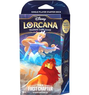 Carte Lorcana - The First Chapter Sapphire/Steel (Starter Deck, EN)