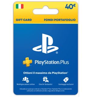 Ricarica Portafoglio PlayStation Store EUR 40