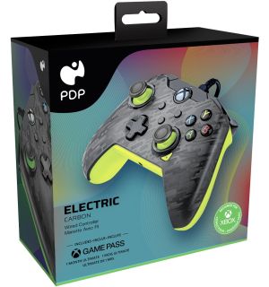Controller Xbox Wired (Electric Carbon)