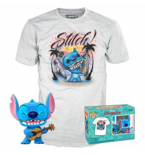 Funko Pop! & Tee Disney Lilo & Stitch - Stitch (Taglia L)