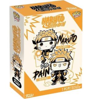 Funko Pop! & Tee Naruto Shippuden - Naruto VS Pain (Taglia S)