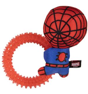 Spiderman Peluche Con Corda Masticabile