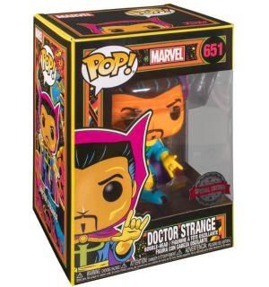 Funko Pop! Marvel - Doctor Strange (Black Light, 9 cm)