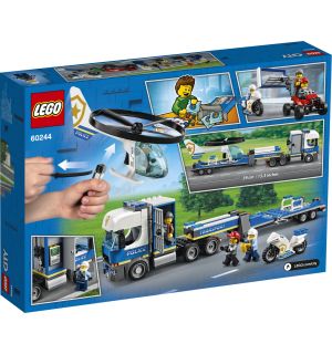 Lego City - Trasportatore Di Elicotteri Della Polizia