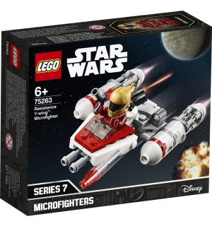 Lego Star Wars - Y-Wing della Resistenza Microfighter 