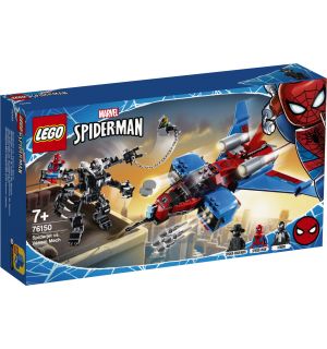 Lego Spiderman - Spiderjet Vs. Mech Venom