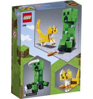 Lego Minecraft - Creeper E Gattopardo (Maxi Figure)