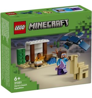 Lego Minecraft - Spedizione Di Steve Nel Deserto