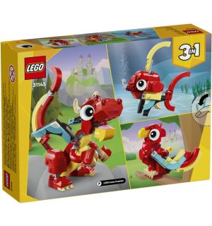 Lego Creator - Drago Rosso