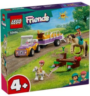 Lego Friends - Rimorchio Con Cavallo E Pony