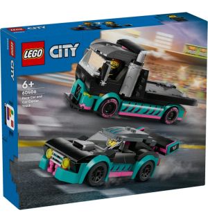 Lego City - Auto Da Corsa E Trasportatore