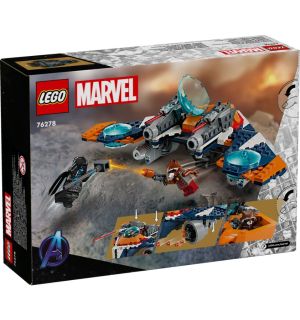 Lego Marvel Warbird Di Rocket Vs. Ronan