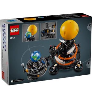 Lego Technic - Pianeta Terra E Luna In Orbita