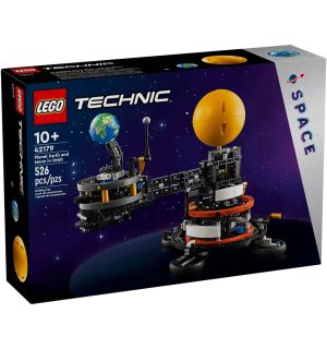 Lego Technic - Pianeta Terra E Luna In Orbita