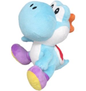 Nintendo - Yoshi (Azzurro, 20 cm)