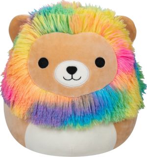 Peluche Squishmallows - Leonard The Lion With Rainbow Mane (30 cm)