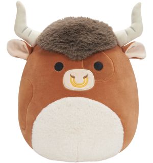 Peluche Squishmallows - Brown Spotted Bull (30 cm)