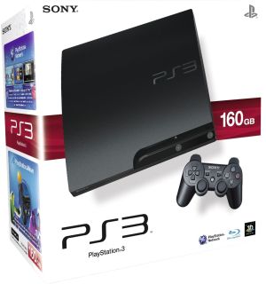 PS3 Slim 160GB (J Chassis)