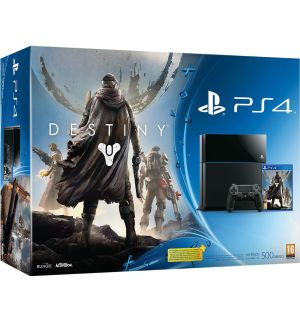 PS4 500GB Black (A Chassis) + Destiny