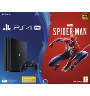PS4 1TB Pro + Marvel Spider-man (B Chassis)