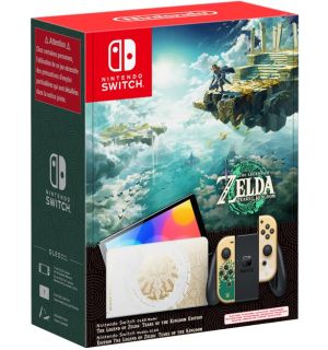 Nintendo Switch Oled (The Legend Of Zelda Tears Of The Kingdom Edition)