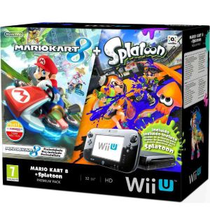 Wii U Mario Kart 8 + Splatoon Premium Pack (32GB)