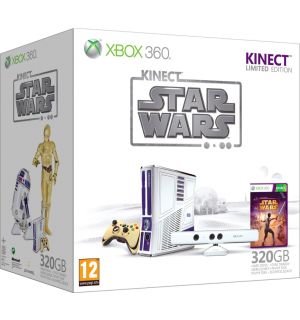 Xbox 360 320GB (Limited Edition Kinect Star Wars Bundle)