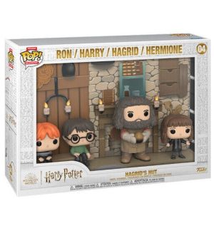 Funko Pop! Deluxe Moment Harry Potter - Ron, Harry, Hagrid, Hermione (9 cm)