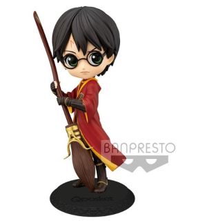 Q Posket Harry Potter - Harry Potter In Quidditch Style (Versione A, 14 cm)