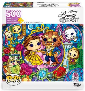 Puzzle Funko Pop! Disney - Beauty And The Beast (500 pz)