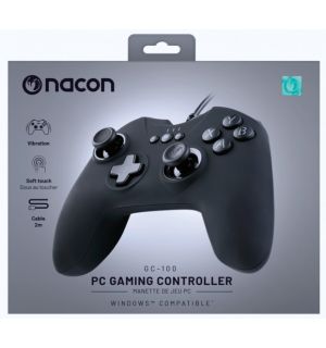 Nacon Wired PC Gaming Controller GC-100XF (Nero)