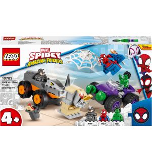 Lego Spidey Amazing Friends - Resa Dei Conti Tra Hulk E Rhino