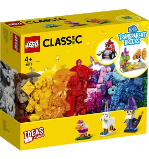Lego Classic - Mattoncini Trasparenti Creativi