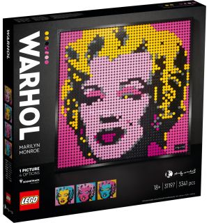 Lego Art - Andy Warhol's Marilyn Monroe