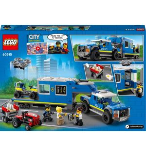 Lego City - Camion Centro Di Comando Della Polizia