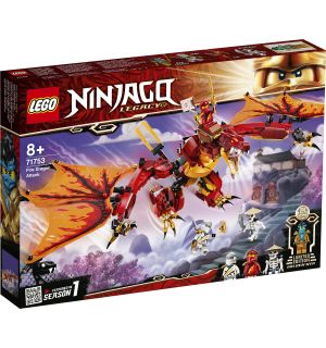 Lego Ninjago - L'Attacco Del Dragone Del Fuoco