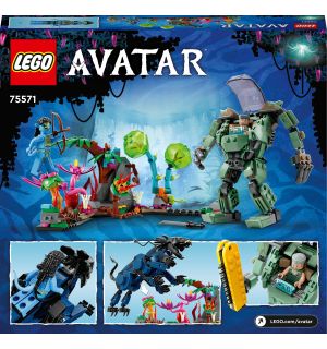 Lego Avatar - Neytiri E Thanator Vs Quaritch Con Tuta 