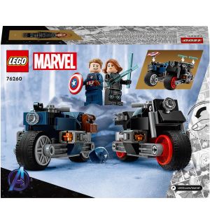 Lego Marvel Super Heroes - Motociclette Di Black Widow E Captain America