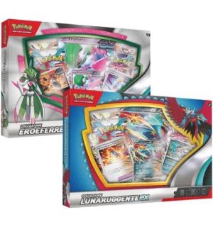 Carte Pokemon - Collezione Lunaruggente-ex / Collezione Eroeferreo‑ex (Box)