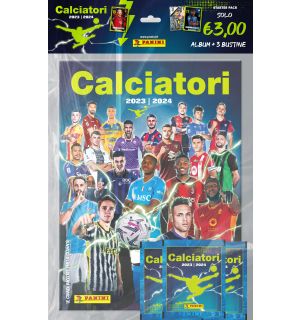 Calciatori 2023-24 - Starter Pack (Album + 3 Bustine)