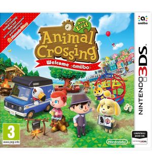Animal Crossing New Leaf + Welcome Amiibo Card