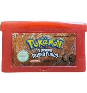 Pokemon Versione Rosso Fuoco (Solo Cartuccia)