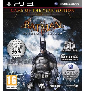Batman Arkham Asylum GOTY - PS3 | Gamelife