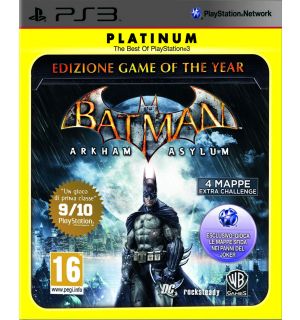 Batman Arkham Asylum GOTY (Platinum) - PS3 | Gamelife