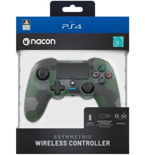 Nacon Asymmetric Wireless Controller (Camogreen, PS4, PC)